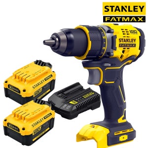 stanley 충전드라이버/드릴 (20Vmax 4.0Ah x2팩) 720M2K (최대토크/80Nm) 척/13mm 충전드릴 드라이버 전동공구