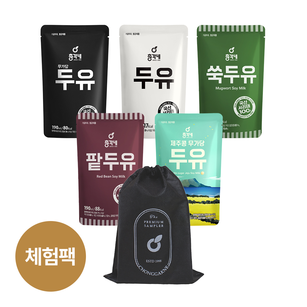 총각네 제주콩 무가당 두유 성분 분석