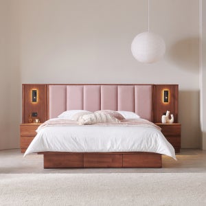 마틸다 호텔식침대 원목침대프레임 서랍형 슈퍼싱글