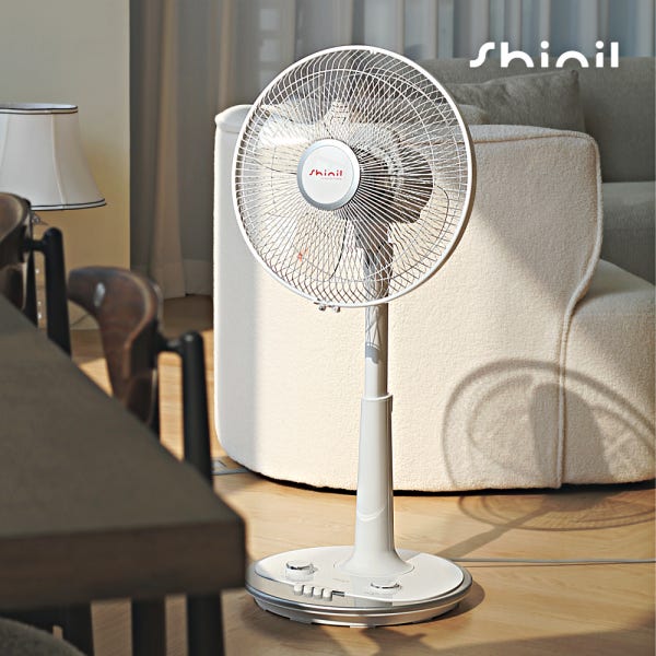 신일선풍기 무소음 스탠드 거실 선풍기 가정용 35cm(14인치)