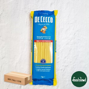 [BOX] 데체코 11번 스파게티니 [1kgx12개] 파스타면