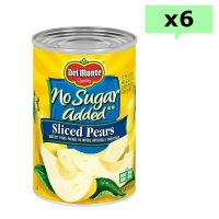 델몬트 무설탕 서양배 통조림 411g 6개 Del Monte no sugar added Sliced Pears in Water