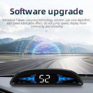 G3 B G OBD HUD GPS 자동차 호환 헤드업디스플레이 디지털 속도계 람 림 미터