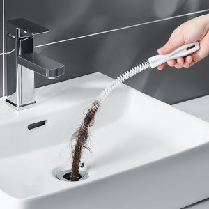 세면대 뚫는방법 하수구뚫음 싱크대막힘 배수구 뚫기 머리카락 욕실 솔