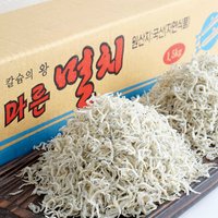 백송식품 국내산멸치 세멸치 지리 1.5kg 가이리 고바 주바 디포리 다시 세세멸치 잔멸치