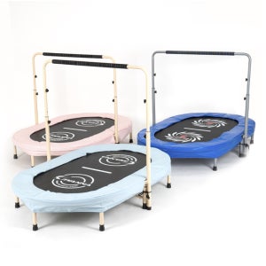 아이워너 IW 조립식 타원형 점핑 다이어트 2인용 트램폴린