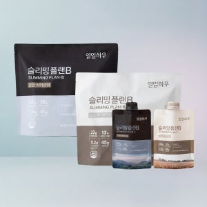일일하우 슬리밍 플랜B 식사대용 단백질 쉐이크 다이어트 식물성 파우치 귀리, 45g, 7개