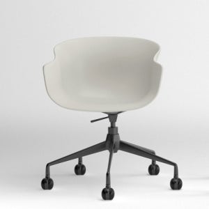 바이 어저스터블 스위블 스틸 체어 (캐스터 포함) / BAI-ACA-SC01 온다레타