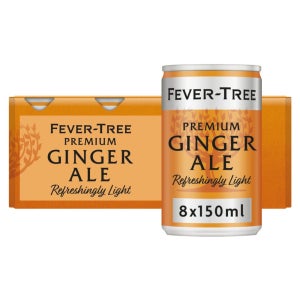 [영국발송] 150ML 8캔 피버트리 진저에일 Fever-Tree Light Ginger Ale Cans