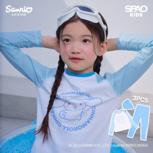 [키즈] (산리오캐릭터즈) 여아 래쉬가드 세트_SPARD37KU9 [당일출고] [1+5% Npay]