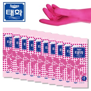 태화 고무장갑 소 10켤레