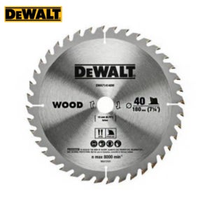 디월트 목재 원형톱날 DWA714140W 180mm 40T