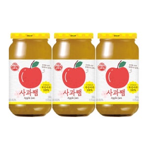 오뚜기 사과쨈 500g 3개