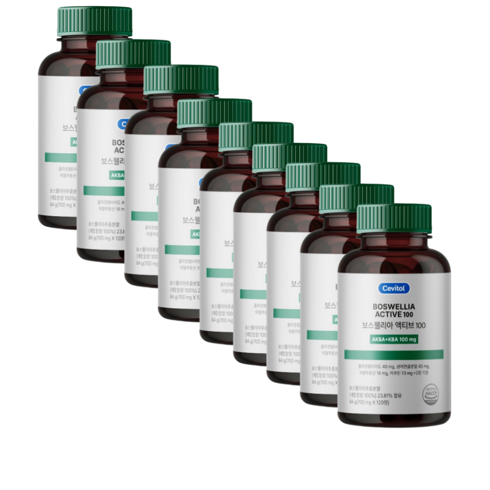 세비톨 보스웰리아 액티브 100 700mg 120정 9개 야외활동,등산