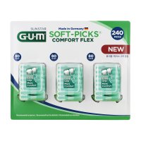 GUM 검 치간칫솔 240개 컴포트 플렉스 코스트코