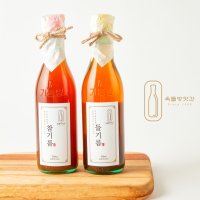 옥돌방앗간 참기름+들기름 300ml 중국산 총 2병