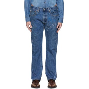 BLESS 자수 청바지 3108 Blue 222852F069001