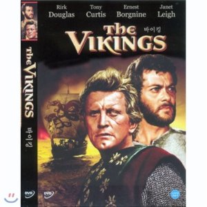 [DVD] 바이킹 (The Vikings)- 리차드플레이셔 감독, 어네스트보그나인 / Kirk Douglas,Tony Curtis