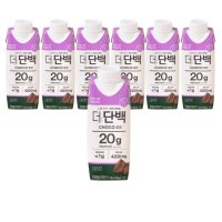 빙그레 더단백 250ml 18팩 더 단백 초코