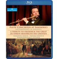 [Blu-ray] Emmanuel Pahud 프리드리히 대왕 탄생 300주년 기념 - 프리드리히 대왕을 위한 플루트 협주곡들 (Flute Concertos at Sanssou...