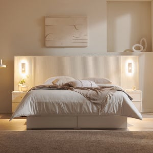 티아라 호텔침대 호텔식침대프레임 템바보드평상형 슈퍼싱글