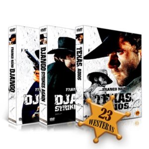 [DVD] 업그레이드 서부영화 컬렉션 : 장고 3종세트 (3disc) : (장고+돌아온 장고+텍사스 아디오스 장고)