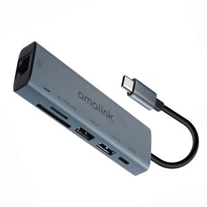 C타입USB허브 멀티포트 노트북허브 USB분배기 여러개 PD충전 기가랜 확장 CFW839