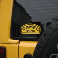 자동차스티커 데칼 JEEP 랭글러 캠핑 - 카멜 CAMEL 15cm