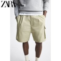 ZARA 남자 여름 워크웨어 캐주얼 반바지 4722297 506