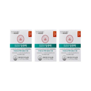 와이즈바이옴 당큐락 3박스 3개월분 혈당 유산균 HAC01 케어 프로바이오틱스