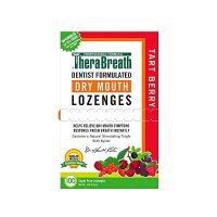 테라브레스 구강 건조 방지 캔디 체리 100개입 TheraBreath Dry Mouth Lozenges with ZINC Tart Berry