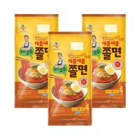 CJ 밀당의고수 쫄면 매콤새콤 쫄깃면발 감칠맛 (4인분) 908.8g x3개