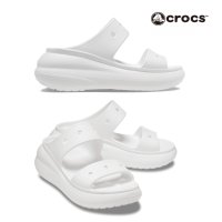 crocs 크록스 크러쉬 샌들 슬리퍼 화이트 CRUSH SANDAL