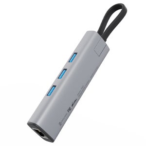 펀디안 USB3.1 Gen1 C타입 기가비트 랜카드 USB3.0 멀티허브, PH01