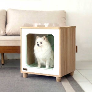 PetMalii M5 우드 강아지 고양이 펫드라이룸