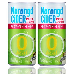 나랑드사이다그린애플245ml 30캔 제로사이다