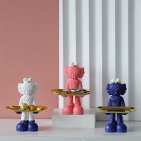 카우스 KAWS 오브제 트레이 거실 현관 인테리어 소품트레이