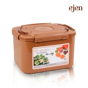 이젠 황토 진공항아리 사각 16리터(가로35cmx27cmx높이22.5cm)