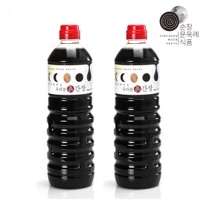 100년 전통 순창문옥례 우리콩 진간장 1L x 2개 볶음 조림용