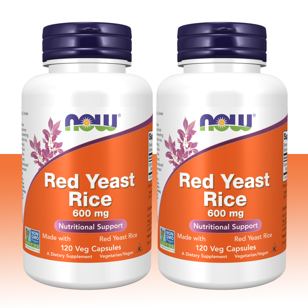 <b>나우푸드 홍국</b> 600mg 120캡슐 2개 빨간쌀 레드 이스트 라이스