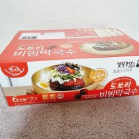 일월풍면 도토리 비빔막국수 6입 여름 별미 대용량