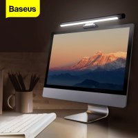 모니터 라이트바 LED Baseus-LCD 스크린 바 데스크 램프 PC 컴퓨터 노트북 행잉 라이트 프로 테이블 사무실 공부 읽기