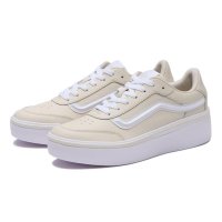 VANS 반스 ISSAC 키높이 스니커즈 여성 베이지 화이트