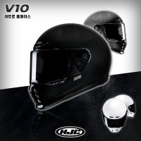 HJC 헬멧 V10 블랙 풀페이스 라이더 보호