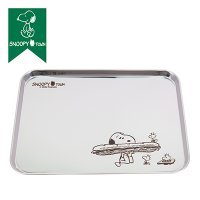 SNOOPY 스누피 푸드 트레이 스테인레스 바트 밧드 쟁반 PRSN01046336