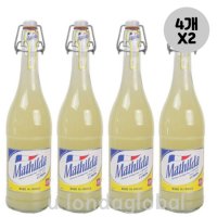 마틸다 스파클링 레몬 에이드 수입 음료 750ml 4개 X2