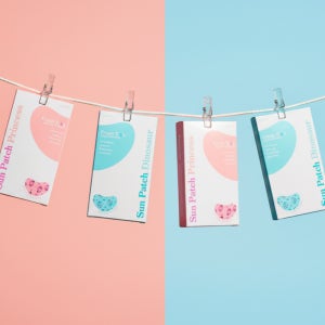 [1+1]프롬키즈 하트 선패치 2종 유아 어린이 초등 해외여행 자외선 주근깨 차단 진정패치