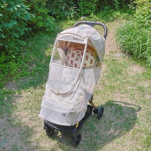 무무슈 유모차 모기장 에어라이드 매쉬 커버 디럭스 절충형