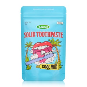 비코드 에코 고체치약 리필형 150정 쿨민트향