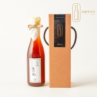 옥돌방앗간 중국산 들기름 300ml 1구 선물포장 크라프트